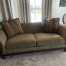 Olive Courdaroy Couch