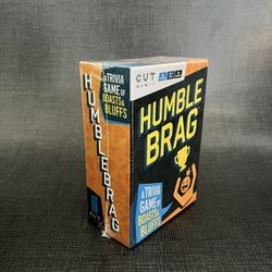 Humble Brag: A Trivia Party Game of Boasts and Bluffs For 2 Or More Players