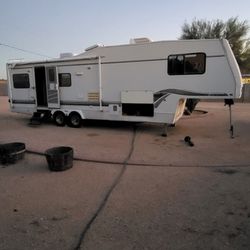 1996 Alpenlite 34 Ft Travel Trailer Fifth Wheel With 2 Slides