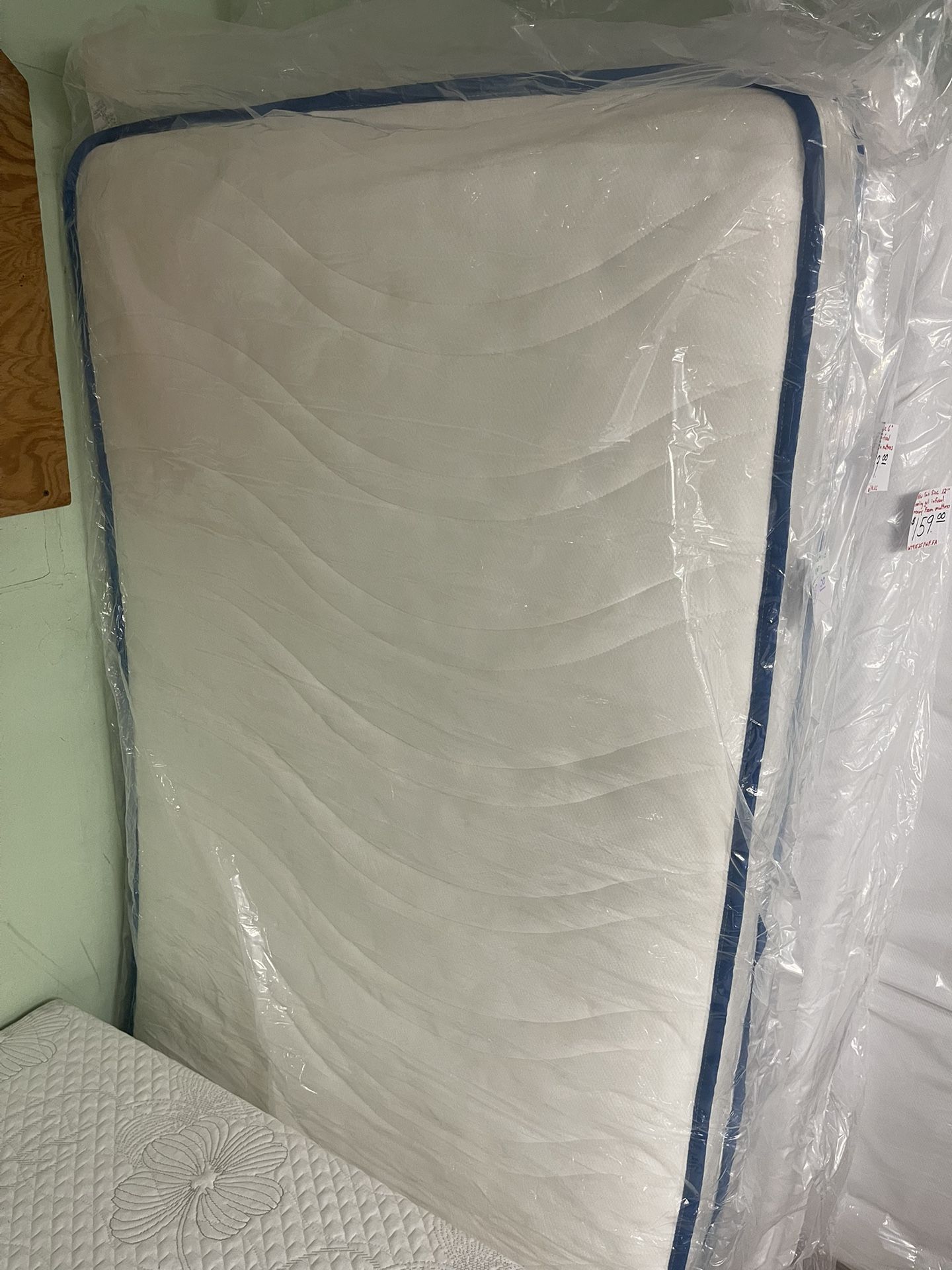 Brand New 6 Inch Coil Spring Mattress, Twin Size