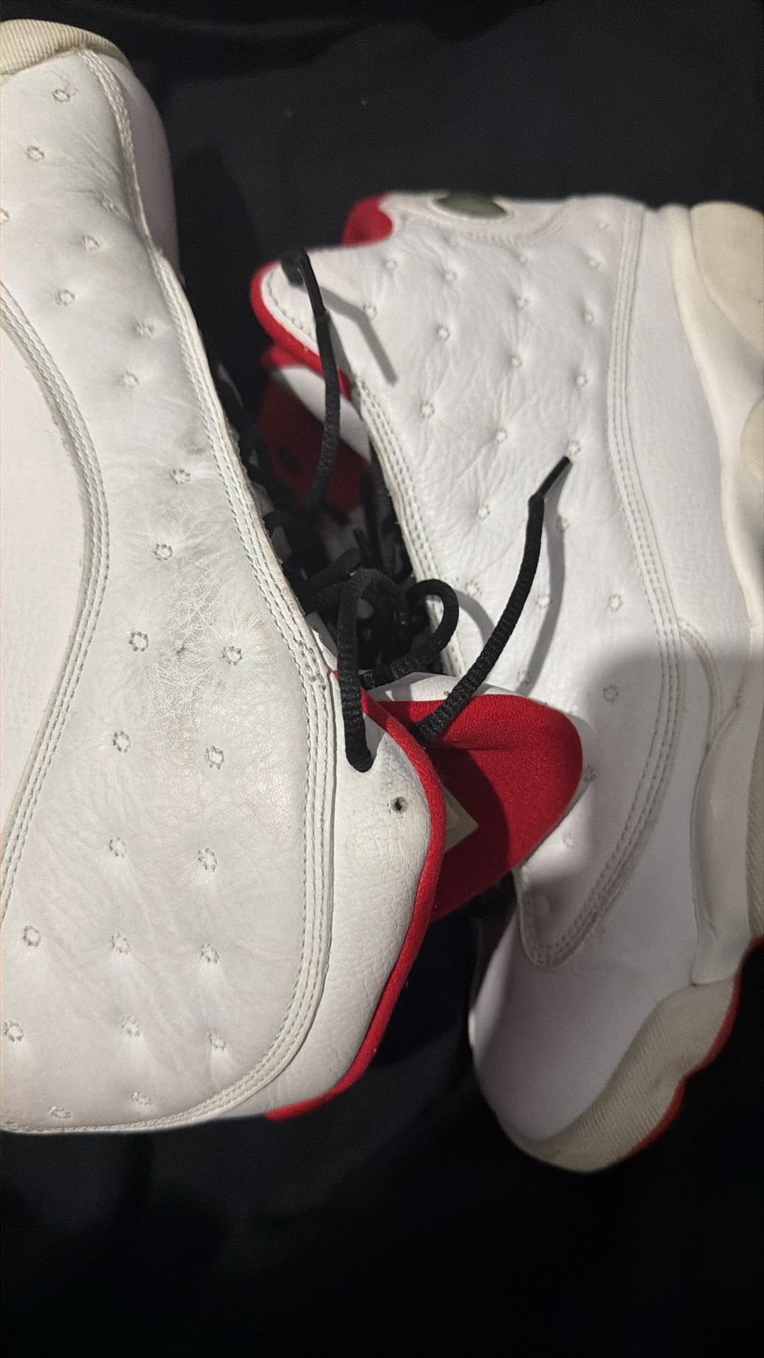 Jordan 13 White And Red