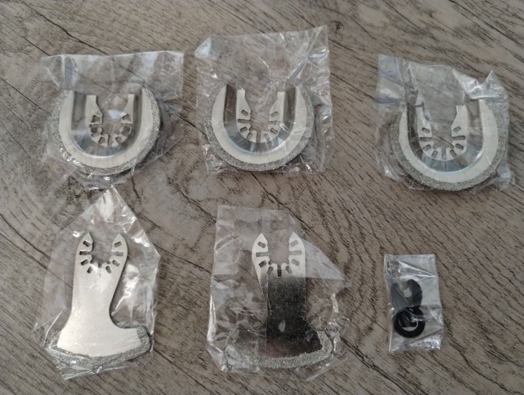 5 Pack Diamond Oscillating Tool Blade