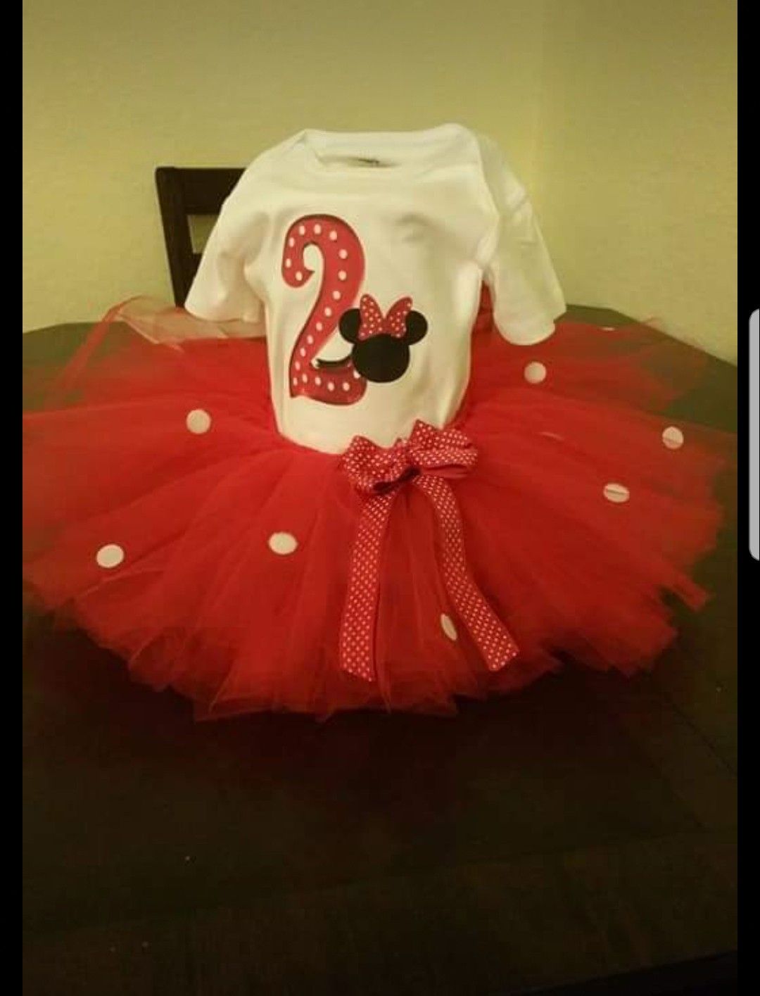 Conjunto de tutu personalizado para tu prinsesa