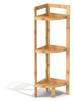 Esquinero De Bambu, 3 Niveles. Bambu Corner SHELF