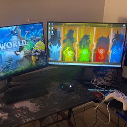 Gaming PC setup 
