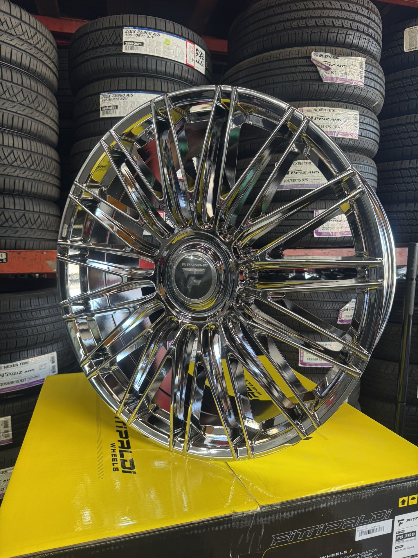Fitipaldi Wheels FS369 26x10 Mirror Coat Finish