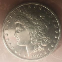 1882 Morgan Silver Dollar 