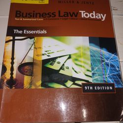 Business Law Today The Essentials