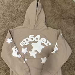 Sp5der Beluga Hoodie Brown L