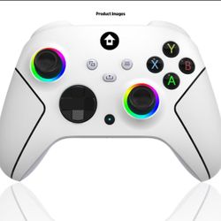Xbox Controller 2.4G Robot White $33