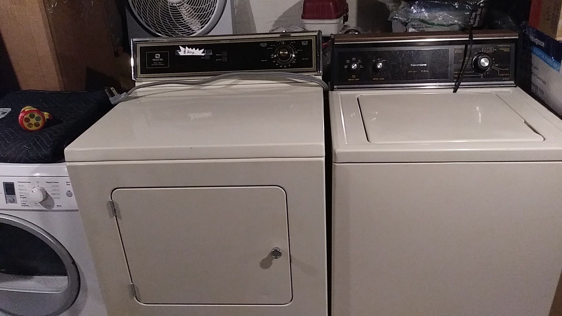 Maytag Dryer and Kenmore washer