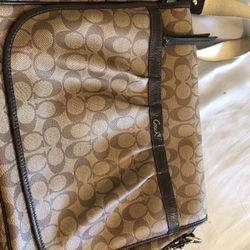 Coach diaper bag