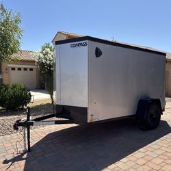 2025 Compas Enclosed Trailer 5x10 