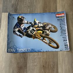 Ivan Tedesco team Suzuki poster, 2006