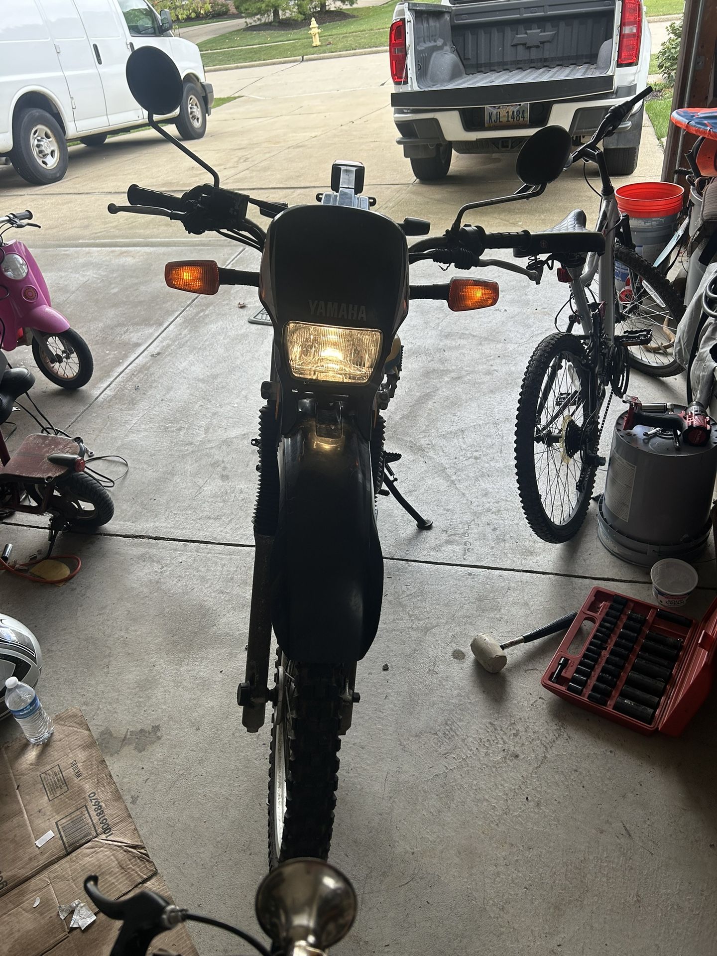 dirt bike / yamaha xt / 225cc /