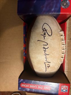 Roger Staubach signed football