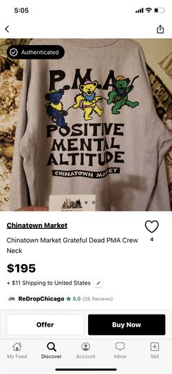 Chinatown Market X Grateful Dead Crewneck