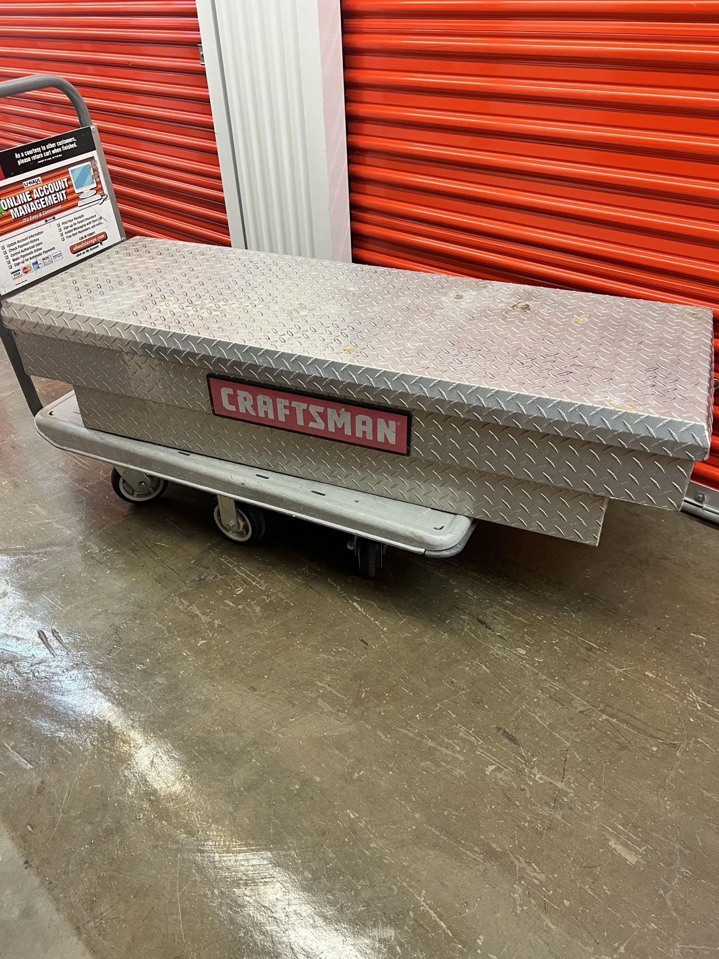 Craftsman Diamond Plate Tool Box