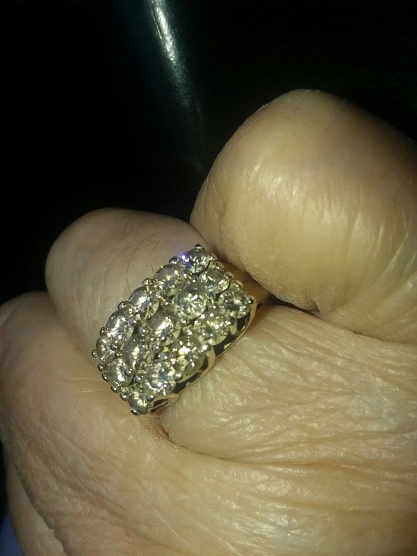 Champagne diamond ring for Sale in San Antonio, TX - OfferUp