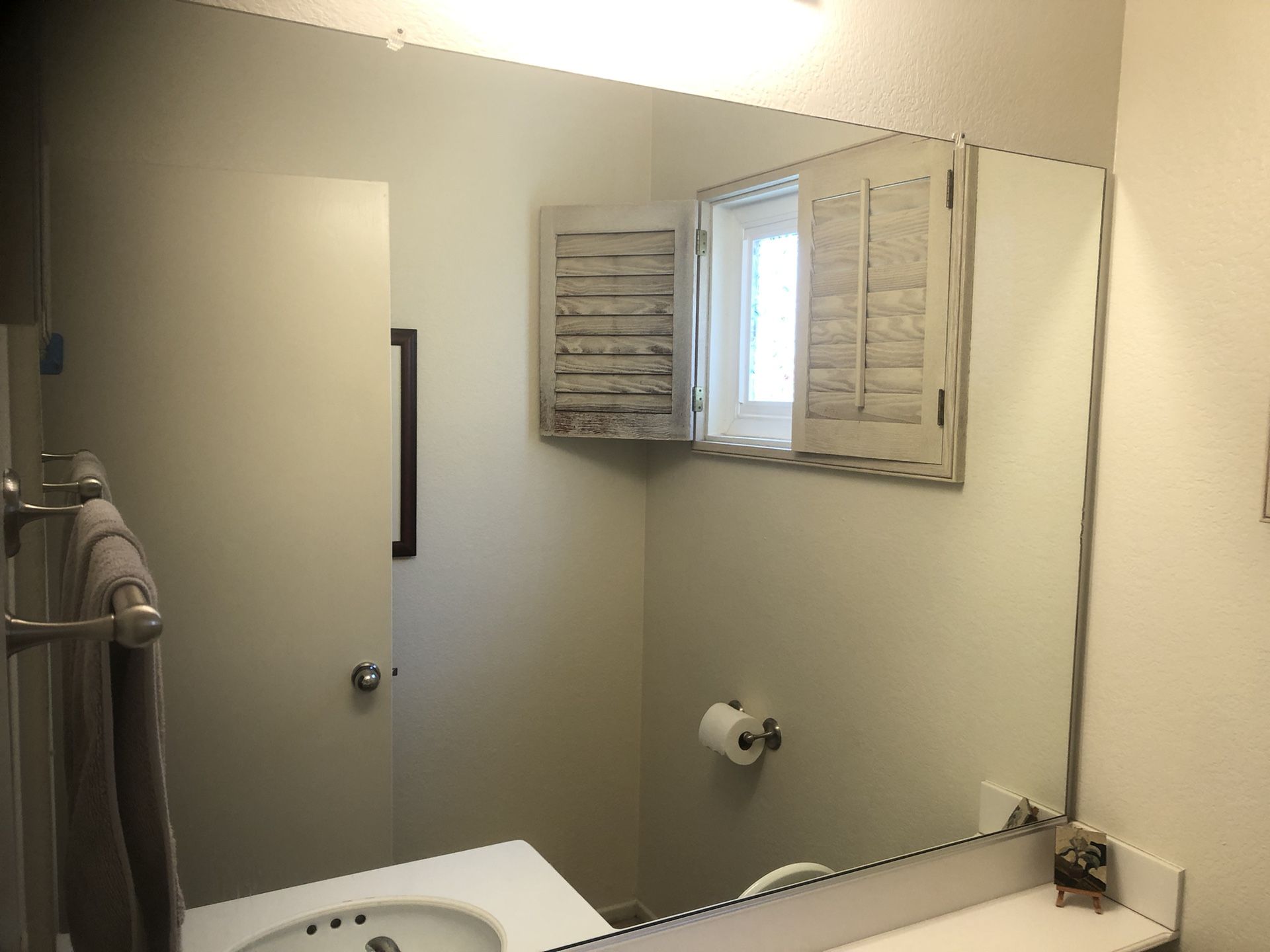 42”x58” Flat Wall Mirror
