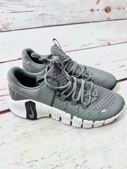 Nike Men's Free Metcon 5 Training Sz 9.5 Smoke Grey Sneaker Shoe DV3949-003 New