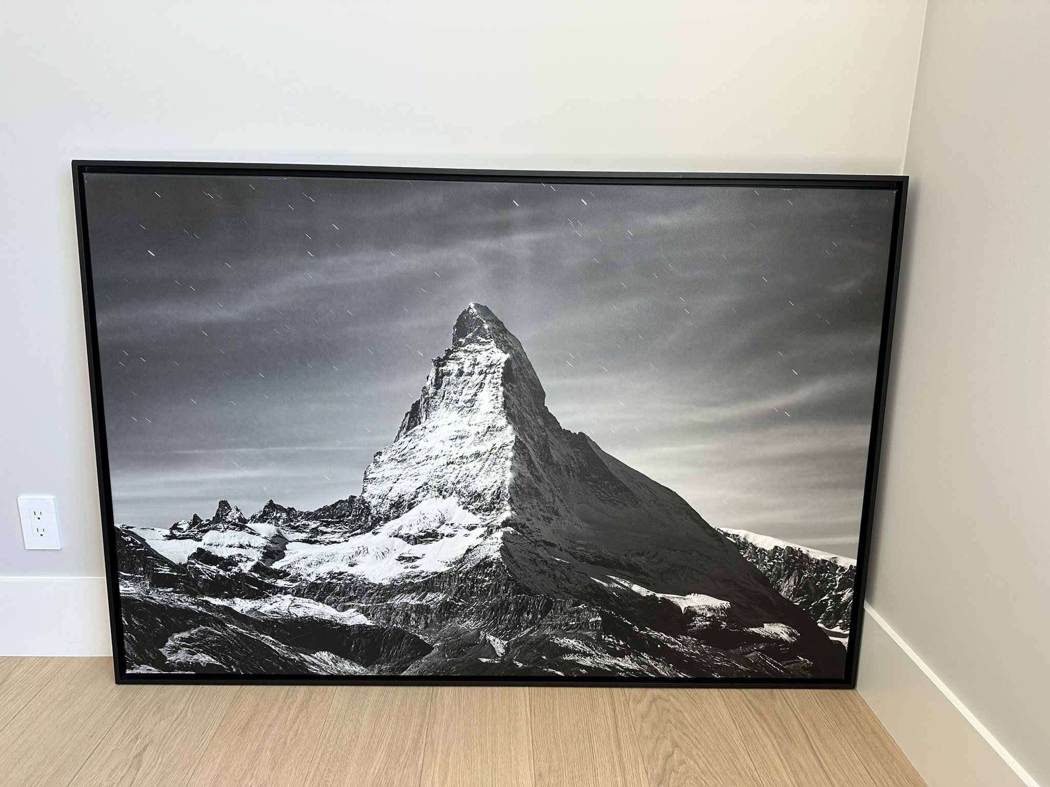 Framed Large Canvas Print - Matterhorn, Zermatt