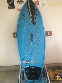 Xanadu wing twin fish surfboard