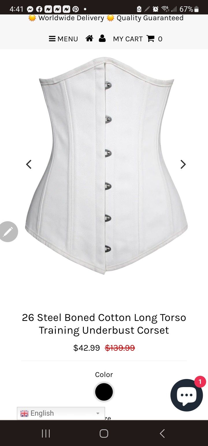 Womens Waist Trainer, Steel Boned Corset