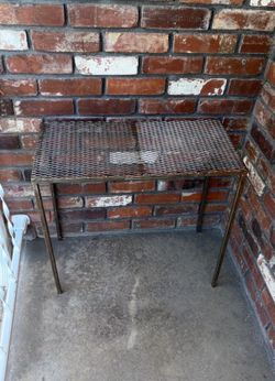 Metal table