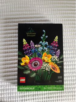 Wild Flower Bouquet Lego Set