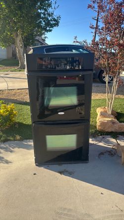 Electric double oven
