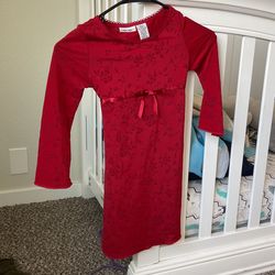 Girls Red Dress / Vestido Rojo De Niña 