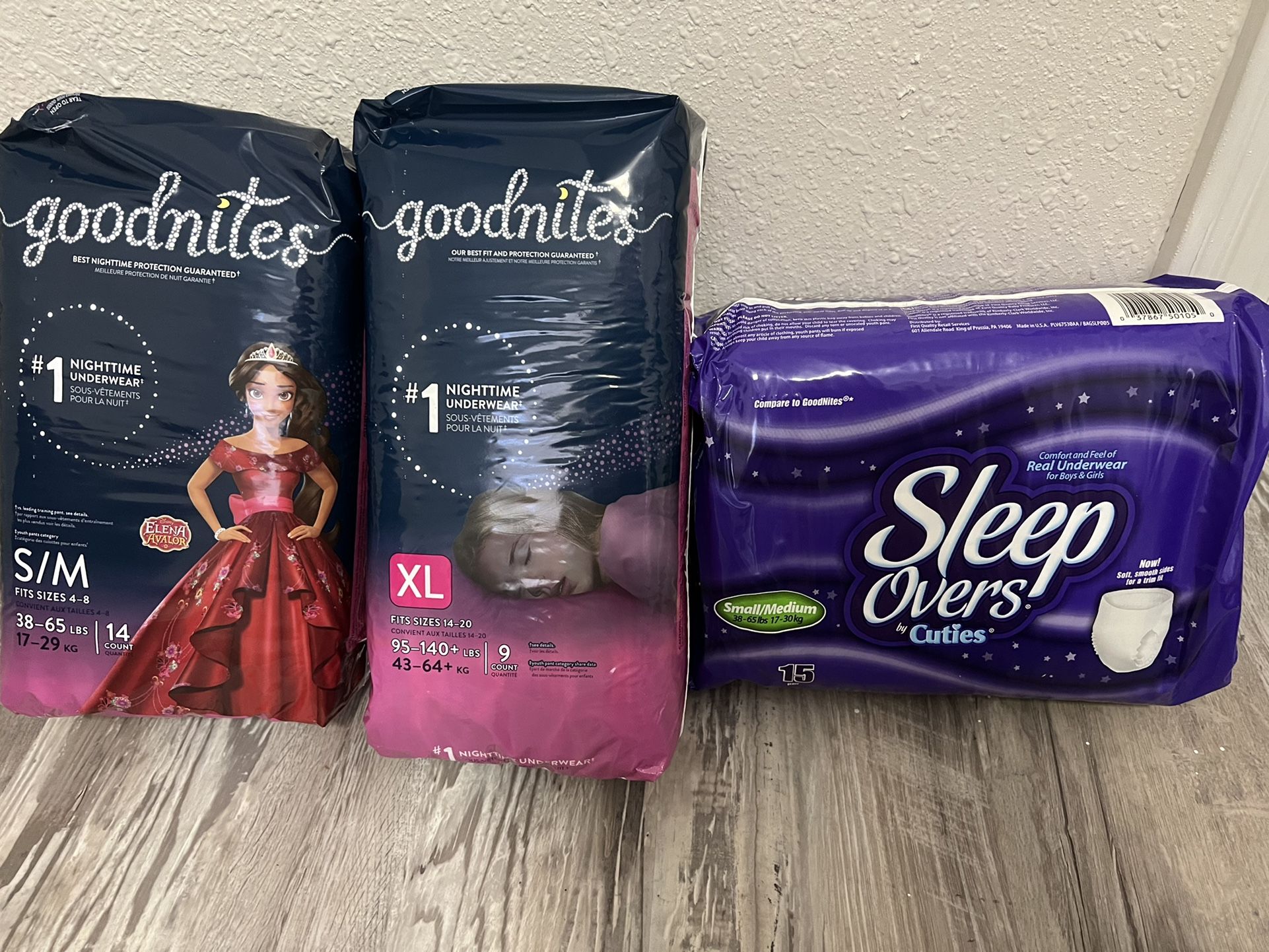 Goodnites And sleepovers