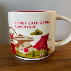 Starbucks You Are Here Mug Disney California Adventure Edition