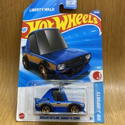 2025 Hot Wheels Nissan Skyline 2000GT-R LBWK BLUE 👀