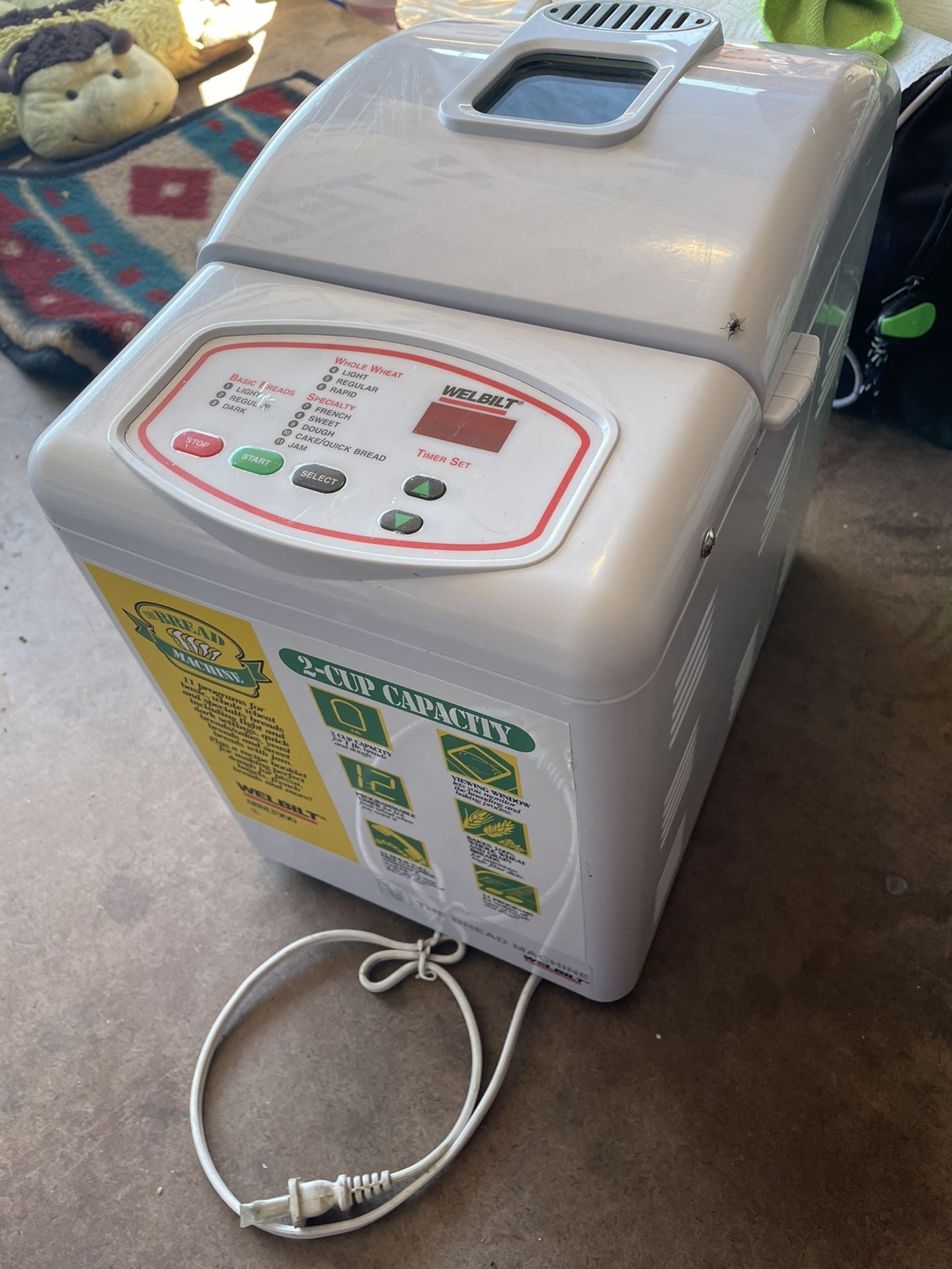 Welbilt Bread Maker Machine Abm2900