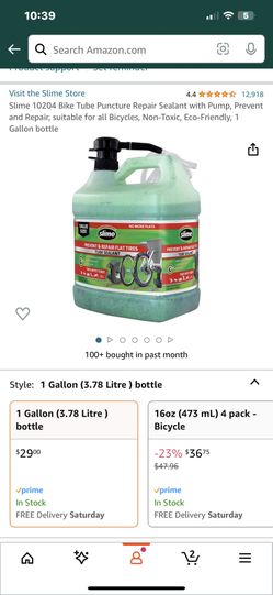 Slime For Bikes Tubes 