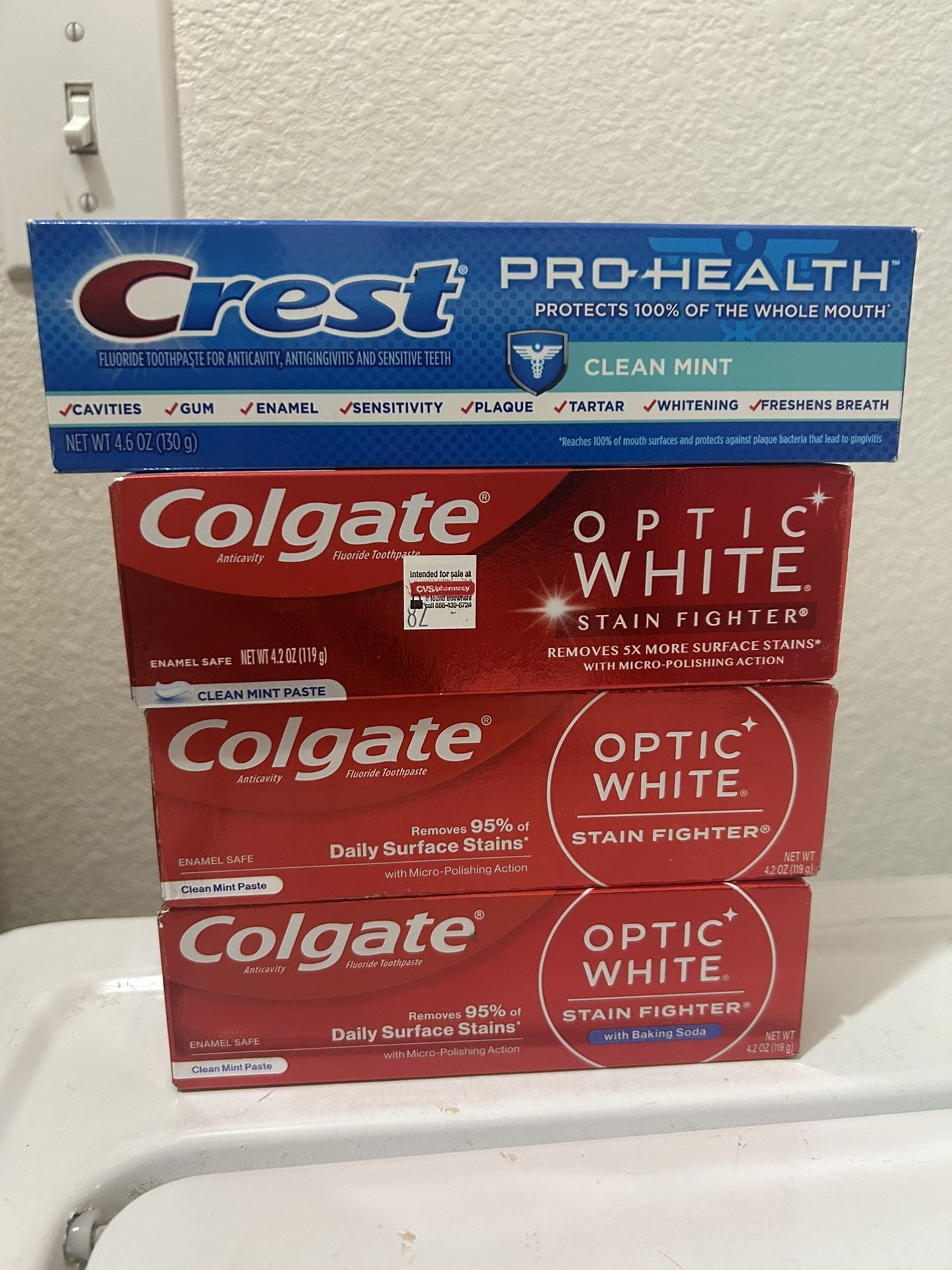 Toothpaste Only This Pack $5 Expiration Date November And December 2025 Combo $5