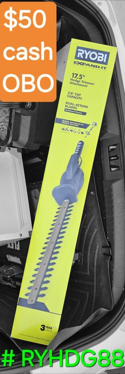 Ryobi Hedge Trimmer Attachment 17.5"
