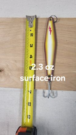 Scrambled Egg Color Surface Iron Jigs