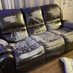 Detachable Leather Couch *FREE*