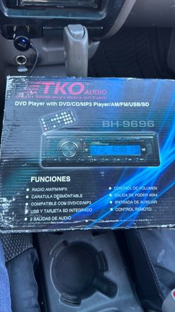 TKO audio DVD/CD/MP3/FM/AM/USB/SD player
