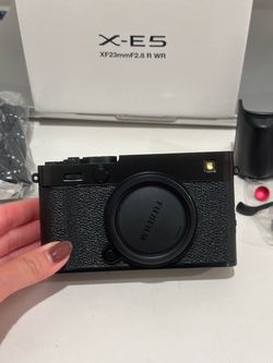 Fujifilm X-E5 Mirrorless Camera, Black