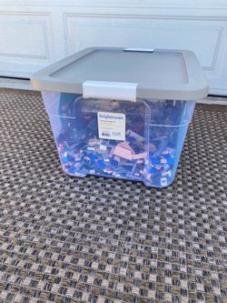 Tub of legos