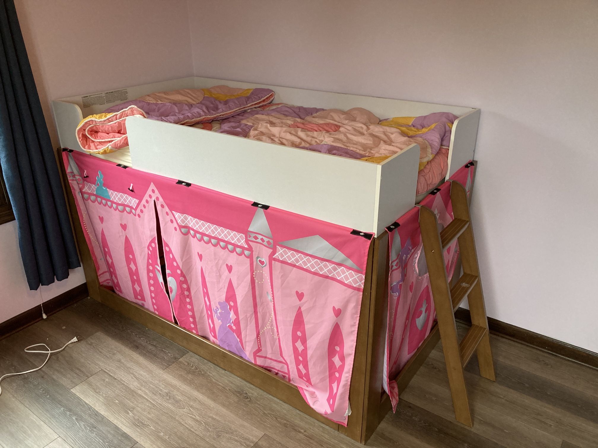 Wood Twin Bunk Bed