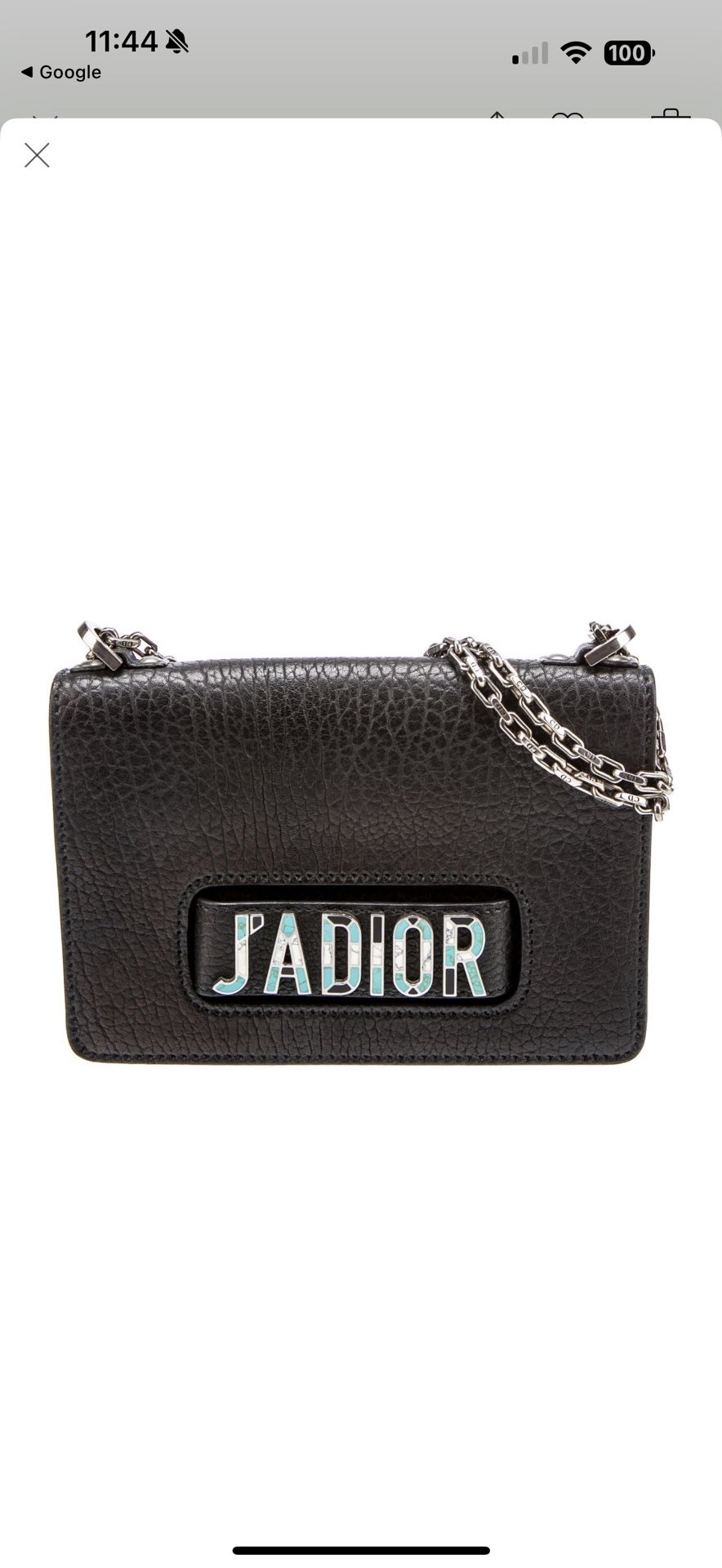 Christian dior medium J'ADior chain bag for sale