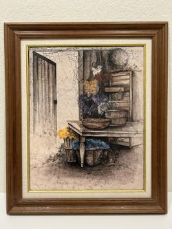 Art Gallery Framed Pat Richter “Drying time”