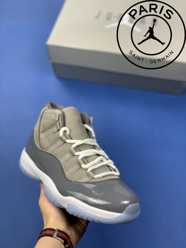 Jordan 11 Retro Cool Grey Size 4 to 13