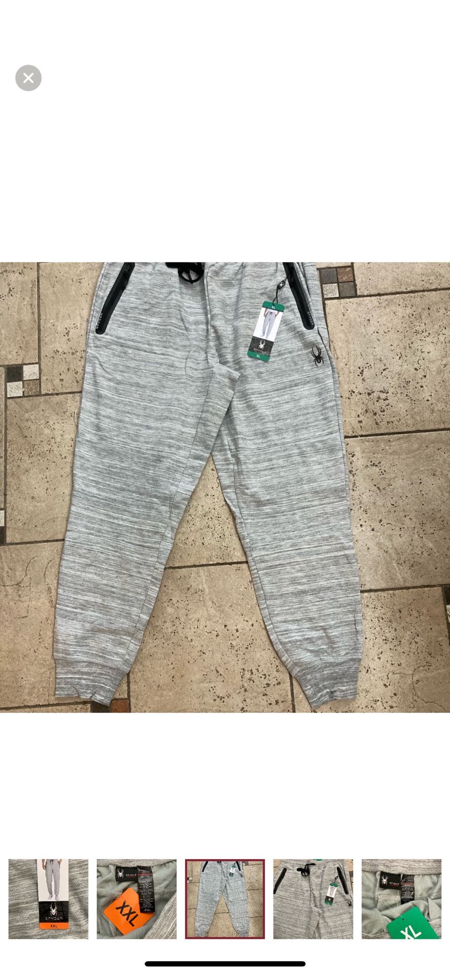 NWT Spyder Men’s Performance Jogger Size XL