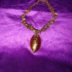 Erica Lyons Glass Pendant Choker